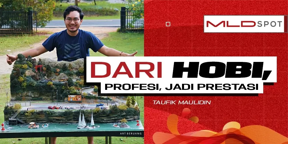 Taufiq Maulidin: Seniman Diorama yang Go Internasional